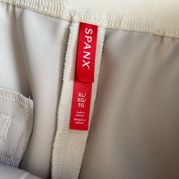 SPANX Crepe Trousers Dress Pants Elastic Waist Stretchy Womens Size XL - Picture 6 of 7